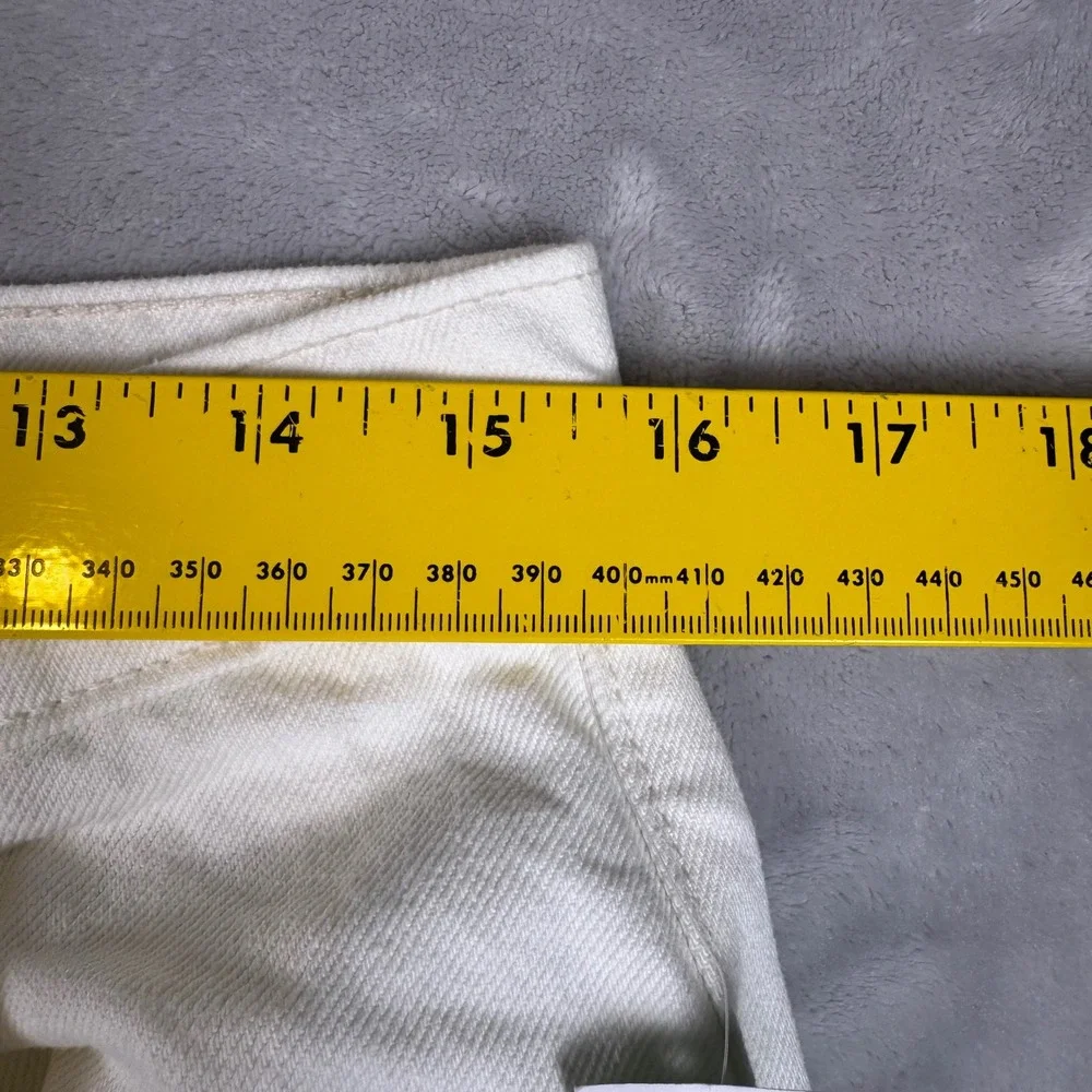 Gap Womens Wide Baggy‎ Low Rise Cargo Pants Off White Size 29/8 NEW